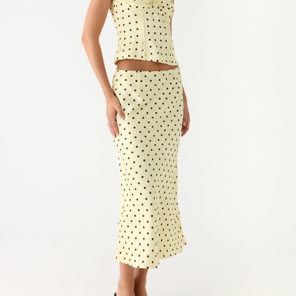 Peppermayo Breanne Polka Dot Halter Top and Skirt Set - Picture 4 of 4